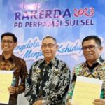 Wakil Wali Kota Parepare Hadiri Rakerda PERPAMSI