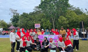 Puskemas Mattiro Bulu Tampilkan Teatrikal “Nyamuk Goyang Jangan Ada Jentik” di HPN Pinrang