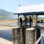 Irwan Hamid Tinjau Bendungan, Cek Ketersediaan Air Irigasi