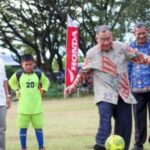 Wawali Parepare Buka Turnamen Sepak Bola Dandim Cup II