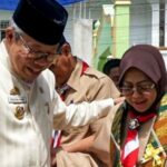 Ini Kisah Dibalik Tangis Haru, Erna Rasyid Taufan Saat Peletakan Batu Pertama Masjid SMP 2 Parepare