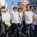 Jalan Sehat Gerakan Sulsel Anti Mager Disambut Antusias Warga Parepare, Taufan Pawe Puji Gubernur
