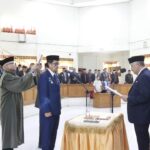 Irwan Hamid Lantik Andi Calo sebagai Sekda Pinrang, Tekankan Profesionalisme 