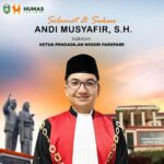Andi Musyafir Jabat Ketua Pengadilan Negeri Parepare, Pemkot Parepare Ucapkan Selamat