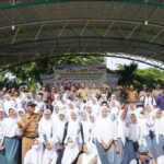 Pj Wali Kota Pimpin Upacara Deklarasi Pemilu Damai Putih Abu-abu