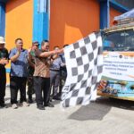 Wabup Pinrang Lepas Bantuan Pangan Cadangan Beras Pemkab Pinrang