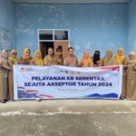 Hari Keluarga Nasional, Dinas P2KBP3A Pinrang Lakukan Pelayanan KB Sejuta Akseptor