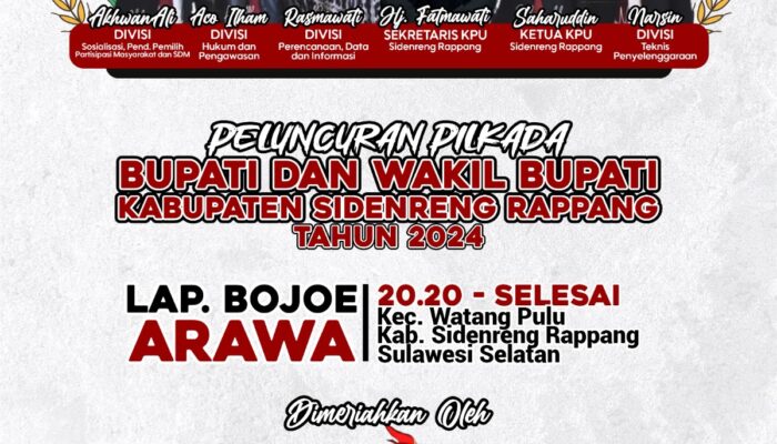 Ismy X-factor Hingga Nojeng Comol Siap Guncang Peluncuran Pilkada Sidrap