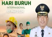 Pj Wali Kota Parepare Ucapkan Selamat Hari Buruh