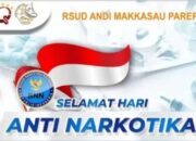 RSUD Andi Makkasau Parepare Serukan Gerakan Bersama Melawan Narkoba