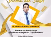 RSUD Andi Makkasau Parepare Ucapkan Selamat atas Prestasi dr. Kaharullah Yusuf