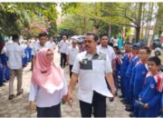 Pj Bupati, Sekda dan Kadis Dikbud Pinrang Kunjungan ke 3 Sekolah