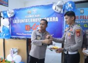 Satlantas Polres Pinrang Gelar Syukuran HUT Lalu Lintas Bhayangkara ke-69