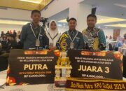 Wakili KPU Pinrang Debat Pilkada, SMAN 7 Pinrang Juara 3 Se-Sulsel