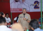 Paslon Bersama Lebih Baik Resmikan Posko Relawan di Desa Tanra Tuo, Cempa