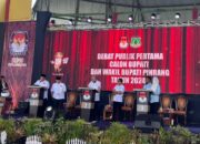 Debat Pilkada Pinrang, UM Di Hatita Perjuangkan Masyarakat Tidak Gampang Sakit