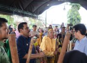 Pj Bupati Pinrang Rayakan Pesta Panen Bersama Kelompok Tani