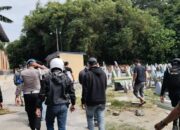 Atensi Aduan Masyarakat, Polres Pinrang Lakukan Operasi Narkoba di Tempat Pemakaman Umum