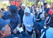 Meriah, Selain Pj Bupati Pesta Panen di Desa Padangloang, juga Dihadiri Kadis SDABK Pinrang