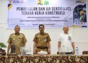 Dinas SDABK Pinrang Gelar Agenda Pembekalan Uji Kompetensi Tenaga Kerja Konstruksi
