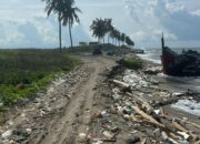 Abrasi Poros Jalan Desa Waetuoe Pinrang Nyaris Putus, Warga Desak Pemkab Turun