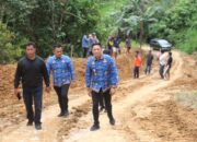 Bupati Enrekang Tinjau Langsung Lokasi Longsor dan Titik Rawan di Maiwa-Bungin