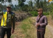 SDA-BK Pinrang Pantau Pengerukan Saluran Irigasi Sikkuala