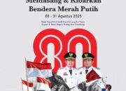 Pemkab Enrekang Ajak Warga Kibarkan Merah Putih Selama Bulan Agustus