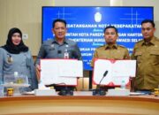 Kanwil Kemenkumham Sulsel dan Pemkot Parepare Teken Nota Kesepakatan Penguatan Pembangunan Hukum Daerah