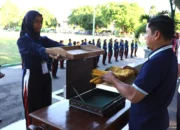 Wali Kota Tasming Hamid Pantau Gladi Peringatan HUT ke-80 RI di Lapangan Andi Makassau