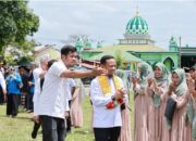 Plt Kadis SDA-BK Pinrang Hadiri Panen Raya di Desa Padakkalawa