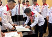 Kades Padakkalawa, Haedar Ahmad Resmi Jabat Ketua APDESI Merah Putih Kabupaten Pinrang