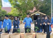 Penanaman Pohon dan Lomba Mural Warnai Hari Kesadaran Nasional di UPT SMAN 7 Pinrang