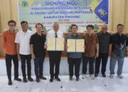 Pemkab Pinrang Percepat Transformasi Pertanian Lewat Pengembangan AI Drone