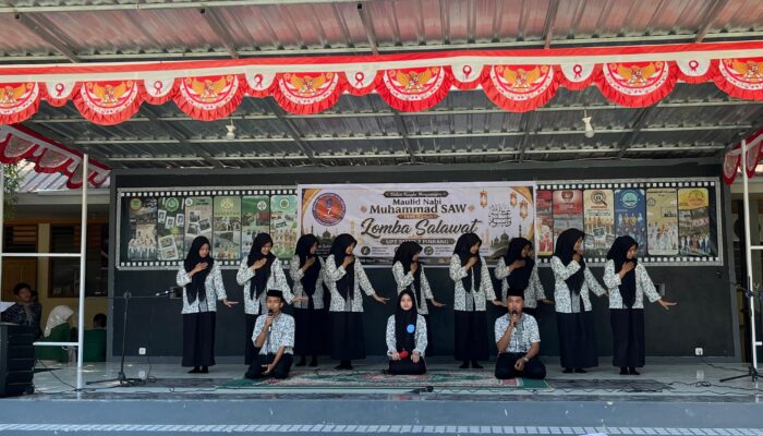 Merdukan Cinta kepada Rasulullah, UPT SMAN 7 Pinrang Gelar Lomba Salawat diikuti 22 Kelas